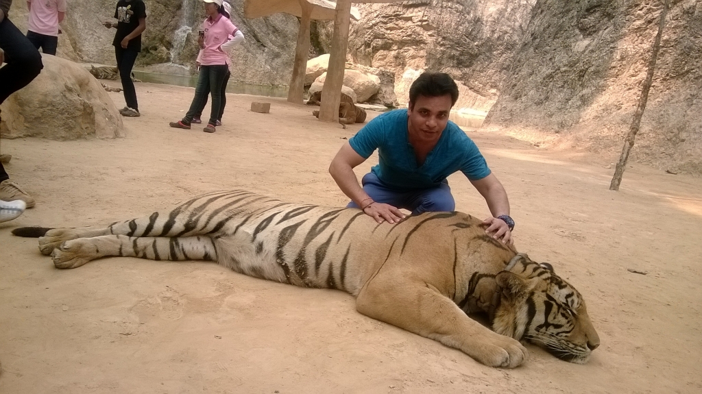 Day 7 - Visited Tiger Temple With Family : Kanchanaburi, Thailand (Mar'14) 2