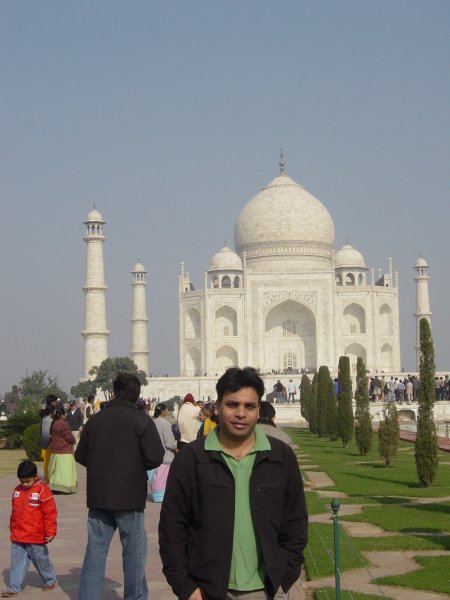 Day Trip To Taj Mahal With My Mother : Agra, India (Dec'06) 2
