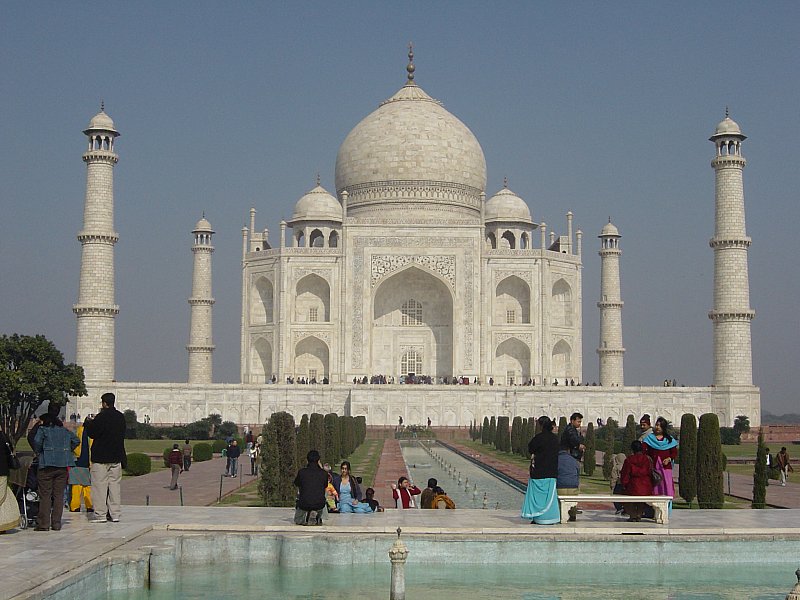 Day Trip To Taj Mahal With My Mother : Agra, India (Dec'06) 6