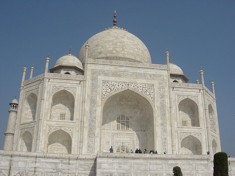 Day Trip To Taj Mahal With My Mother : Agra, India (Dec'06) 9