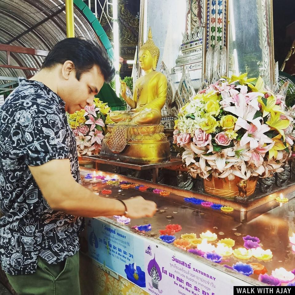 Pay Respect At Wat Hua Lamphong Temple : Bangkok, Thailand (Sep'19) 8