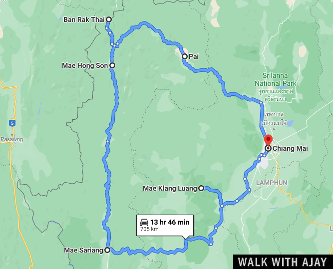Day 1 - Riding Motorbike From Chiang Mai to Pai : Thailand (Apr’21) 4