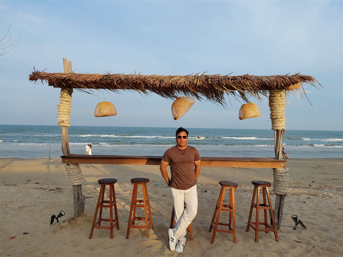 Day 2 - Enjoying Coffee Break With Seaview At Demi Beach Concept : Pranburi, Thailand (Dec'22) 10