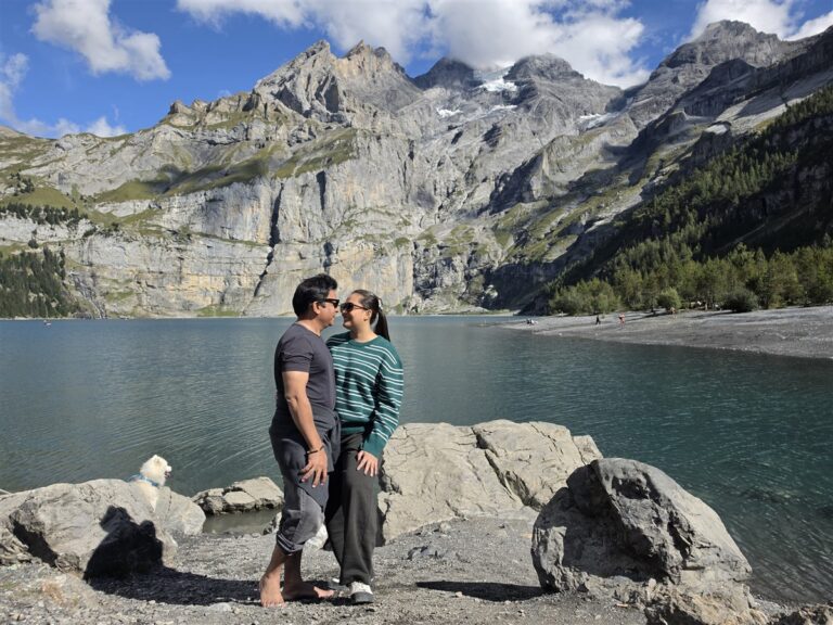Based in Bangkok ! Sharing Real Moments & Real Stories From My Life’s Journey 1 Day 8 : Exploring Oeschinen Lake and an Evening in Interlaken, Switzerland (Sep’26)